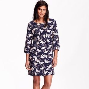 Old Navy Dove Printed Shift Dress